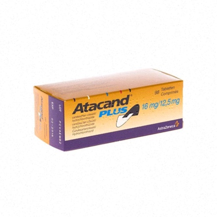 Acheter Atacand pas cher – Illustration de la molécule et boîte de comprimés