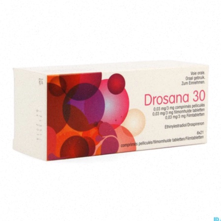 Acheter de la drospirenone - pilules et blister