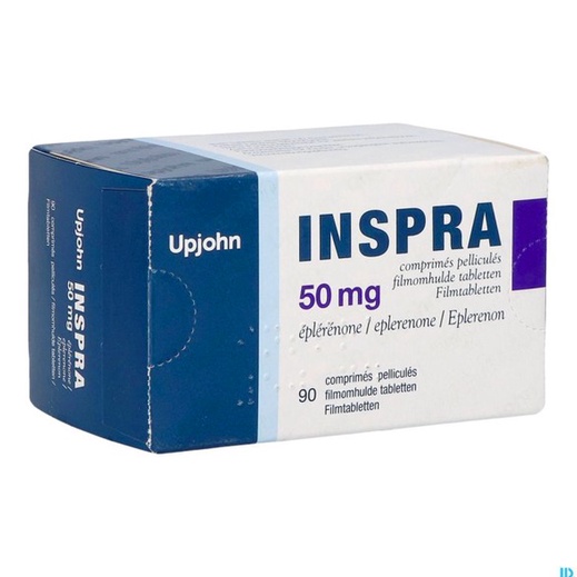 Éplérénone illustration d'une molécule