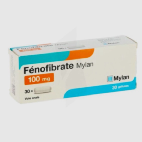 Fenofibrate - Capsules et schéma de lipides
