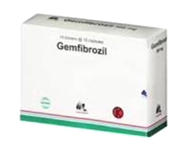 Acheter Gemfibrozil - Illustration du comprimé et d’une carte de France