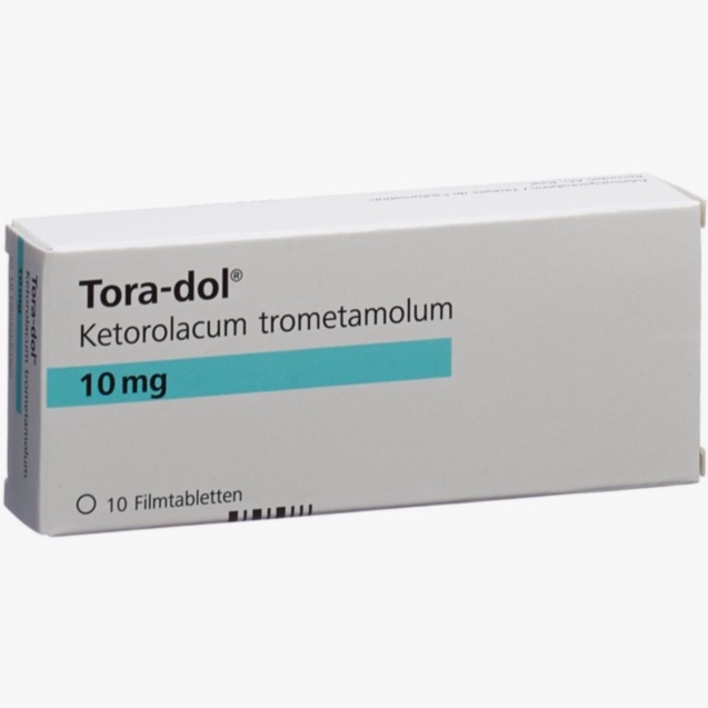 Achat Ketorolac - Illustration d'un comprimé et ordonnance