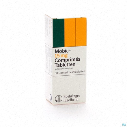 Acheter Mobic - Illustration d'un flacon de médicaments Mobic