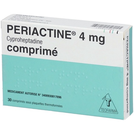 Acheter Periactin - boîte de médicaments et ordonnance