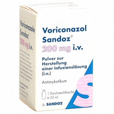 Flacon de voriconazole et boîte générique