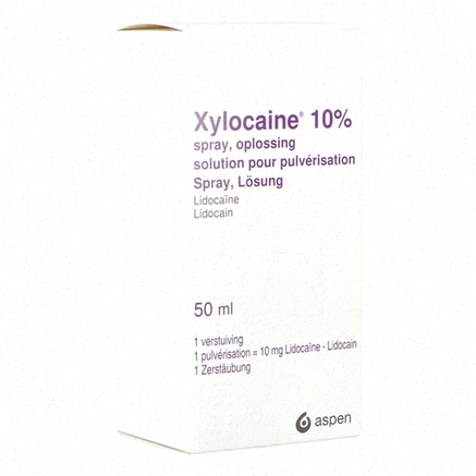 Xylocaine en ampoule injectable – Schéma de la seringue et du flacon