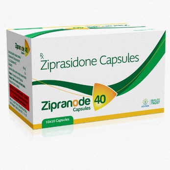Blister de ziprasidone générique