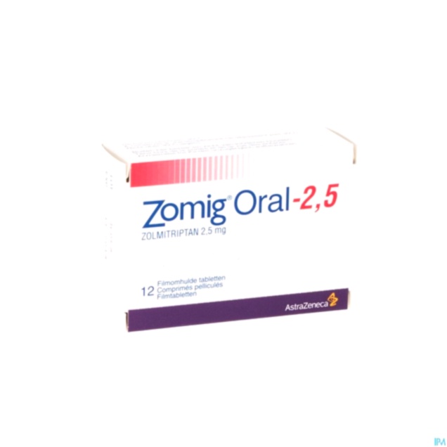 Acheter Zomig - boîte de comprimés zolmitriptan