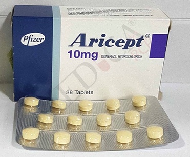 Acheter Aricept - Illustration d'un blister de comprimés Aricept