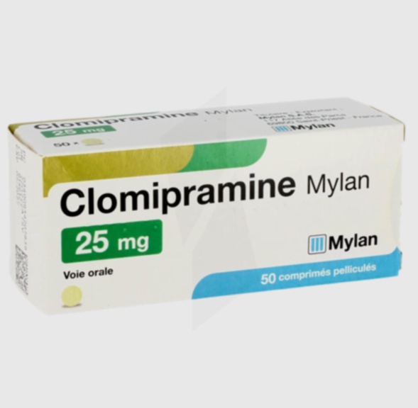 Acheter Clomipramine - Illustration d’un comprimé