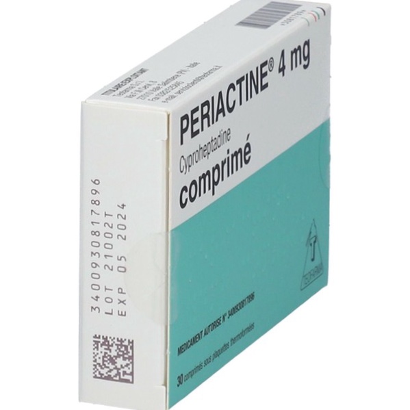 Cyproheptadine - comprimés