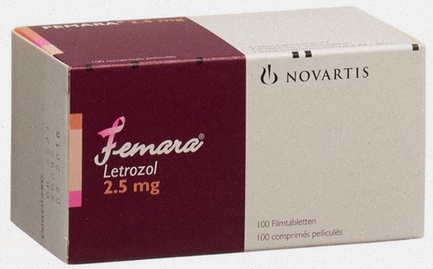 Pack de Femara - médicament pour traitement hormonothérapique