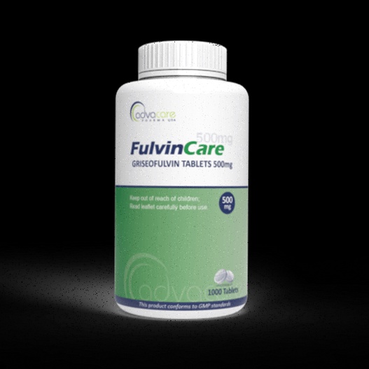 Acheter Griseofulvine en ligne - Illustration du comprimé générique