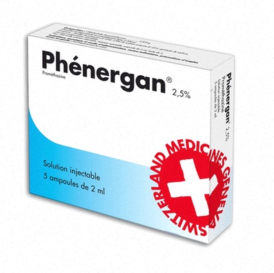 Acheter Phenergan - Comprimés et emballage