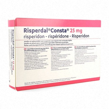 Illustration d’un comprimé de Risperdal et livraison